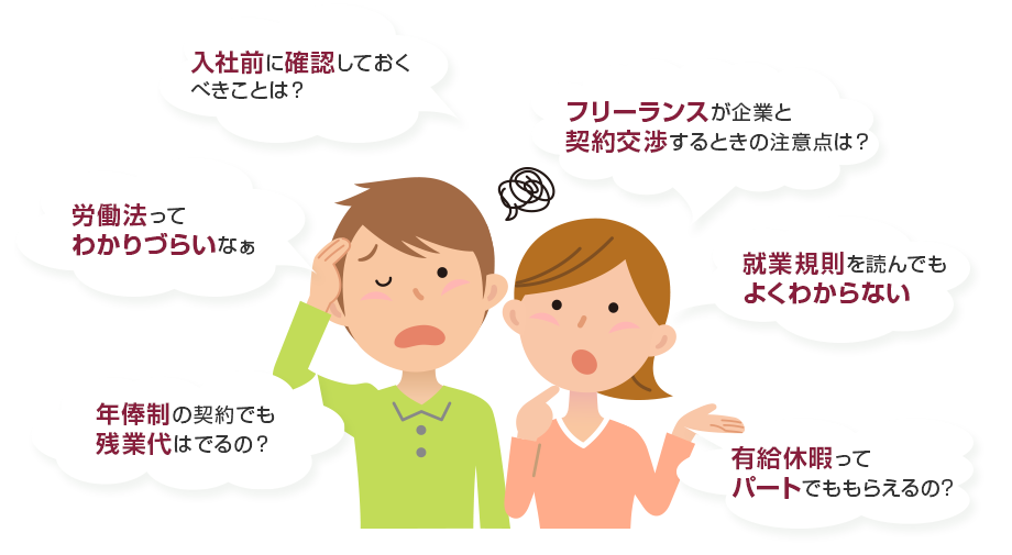 こんなお悩みをお持ちなら、すぐにTECCにご相談ください